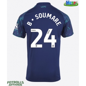 Leicester City Boubakary Soumare #24 Bortatröja 2025-26 Kortärmad